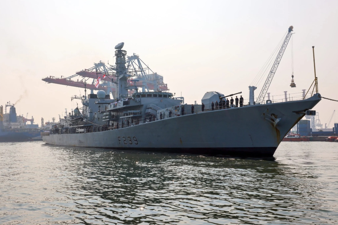 英國皇家海軍23型巡防艦「里奇蒙號（HMS Richmond F239）」。 圖：翻攝Royal Navy