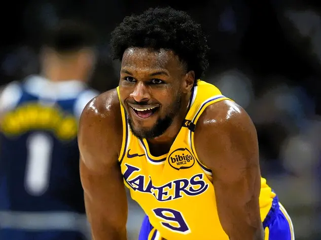 ▲甜瓜之子Kiyan Anthony肯定Bronny James的實力並認為他能在NBA打出好成績（圖／美聯社／達志影像）