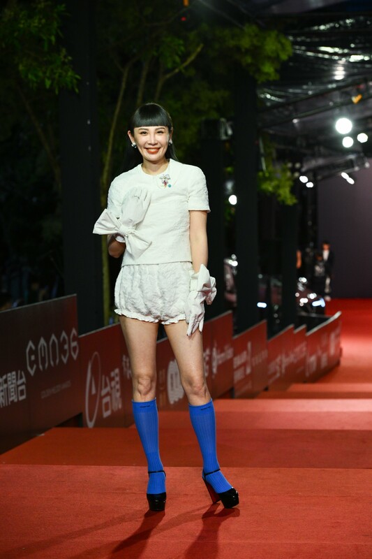 星光大道收視最高點落在二度封后的「魏如萱」星光紅毯受訪，收視1.28，共27萬6千人收看。 圖：台視／提供