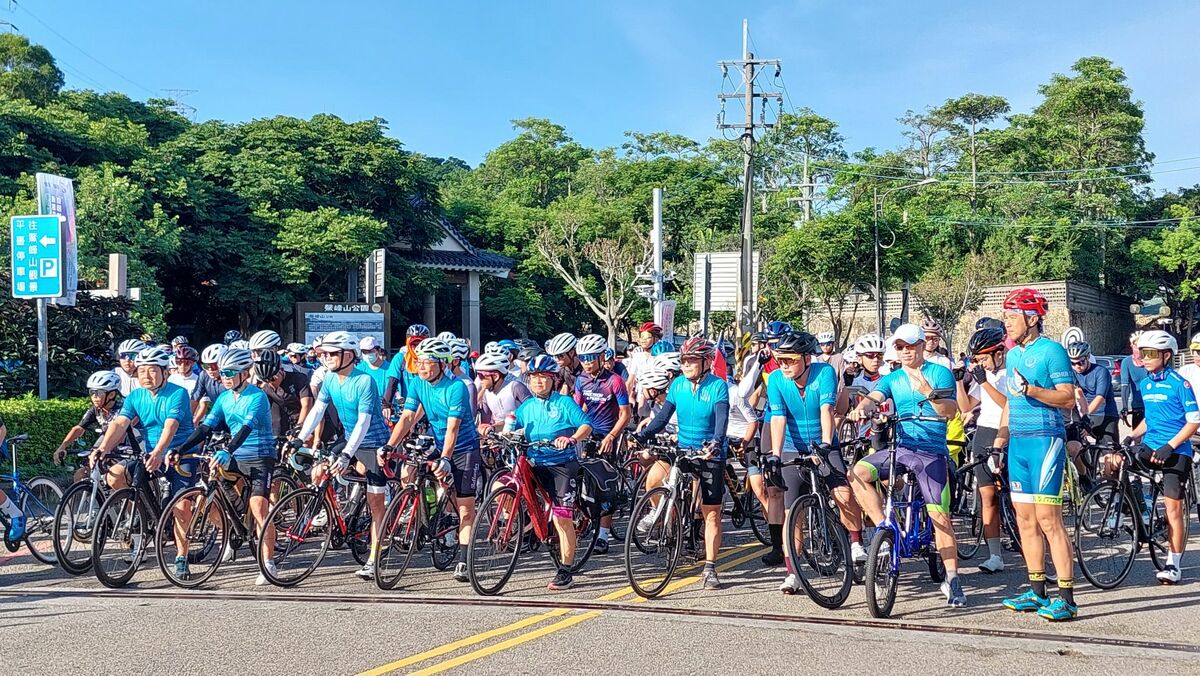 台中市清水區2025年道路踩風親子運動嘉年華暨節約用電宣導活動。 圖：台中市政府/提供