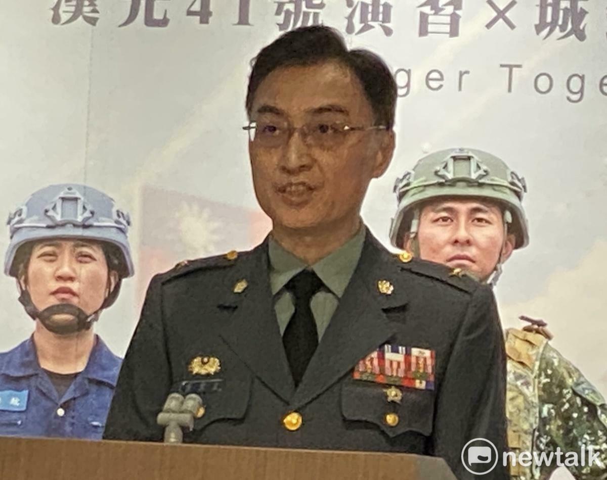 國防部作計室聯合作戰計畫處處長董冀星少將 圖：林朝億/攝