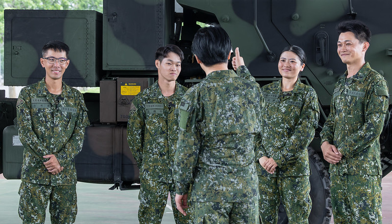 賴清德錄製「國軍精神戰力專案教育」勗勉影片。 圖：總統府提供