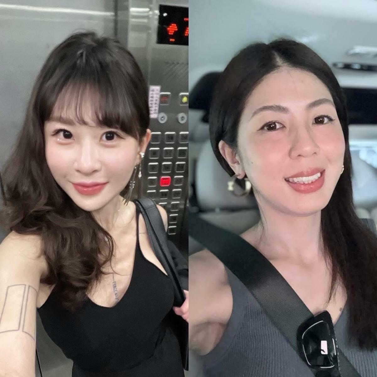 仙塔律師(左)近期捲入靈骨塔詐騙案，對此，李怡貞律師傻眼表示，「現在的年輕律師到底都怎麼了？」。 圖：翻攝自仙塔律師、李怡貞FB