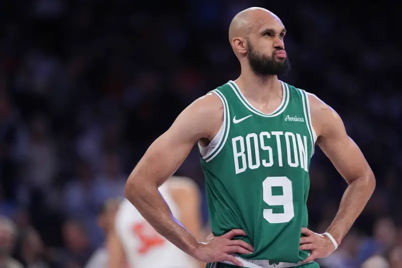 ▲效力NBA美國職籃（National Basketball Association）波士頓賽爾提克的防守大將Derrick White今（2）日迎來31歲生日。（圖／美聯社／達志影像）