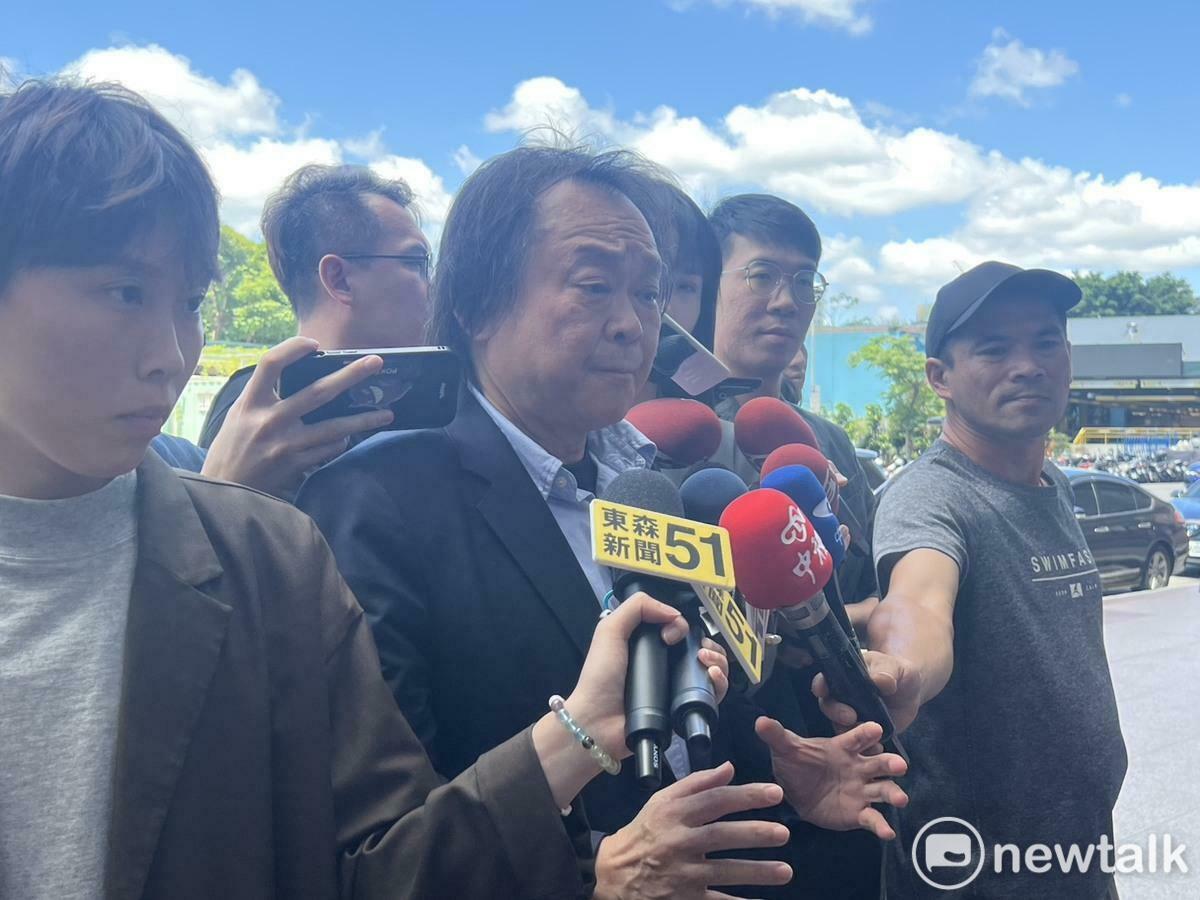 王世堅說，在野黨曲解總統談話不好，同樣地，在朝者也不能用放大鏡針對在野。 圖：高逸帆／攝