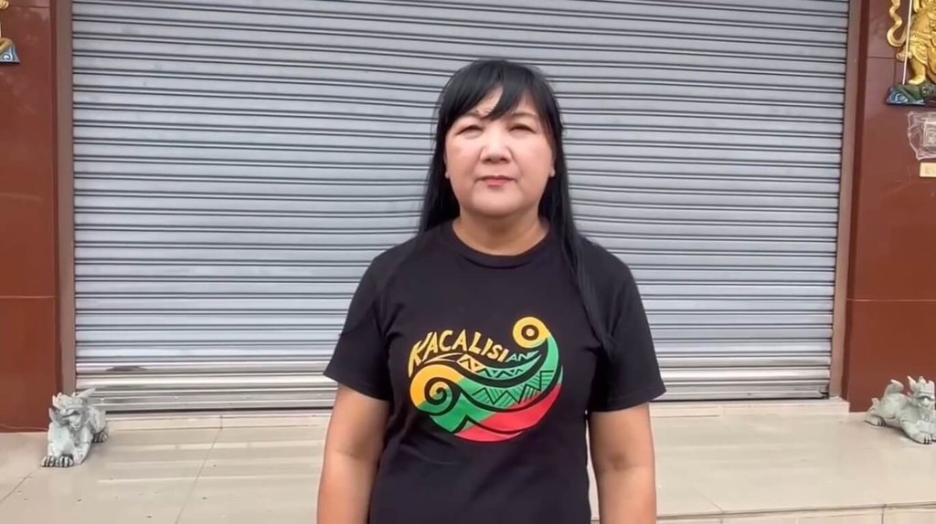 屏東地檢署偵辦民進黨山地原住民立委伍麗華罷免提議疑涉偽造文書案，國民黨組發會副主委黃碧雲收押，多人交保，伍麗華（圖）2日回應，藍營高層應站出來，為自己組織犯罪行為負責。（伍麗華提供）中央社記者李卉婷傳真 114年7月2日