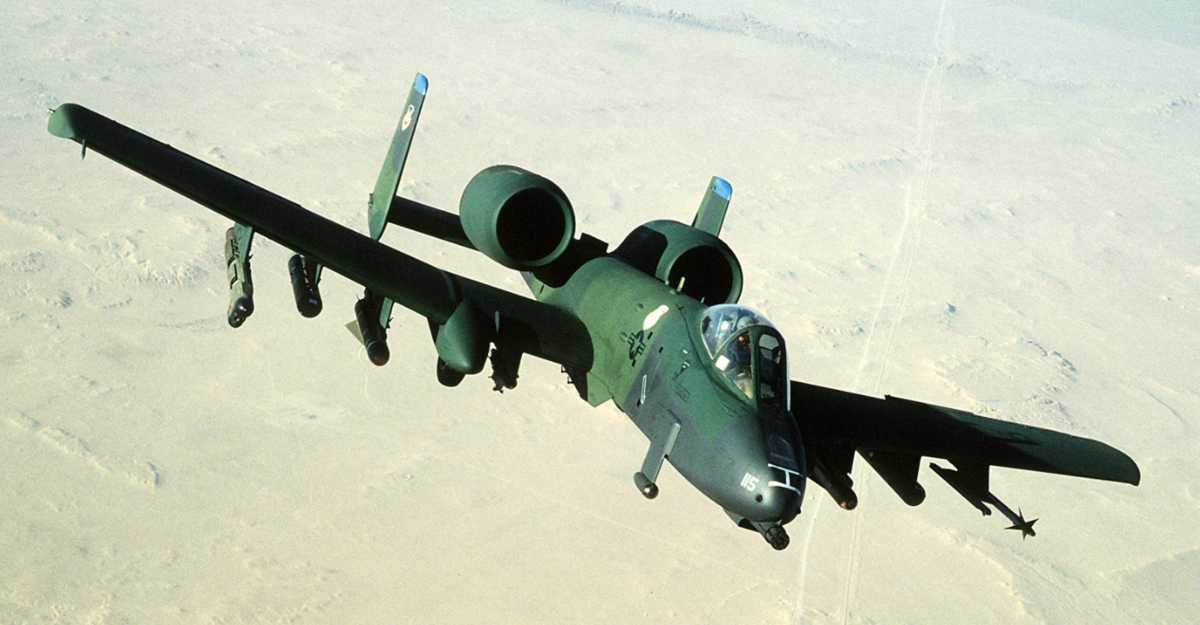 服役時正在執行任務的 A-10 攻擊機 圖：翻攝自《尖端科技軍事雜誌社》