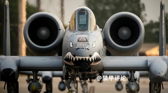 美軍A-10攻擊機。 圖 : 翻攝自裝甲評論
