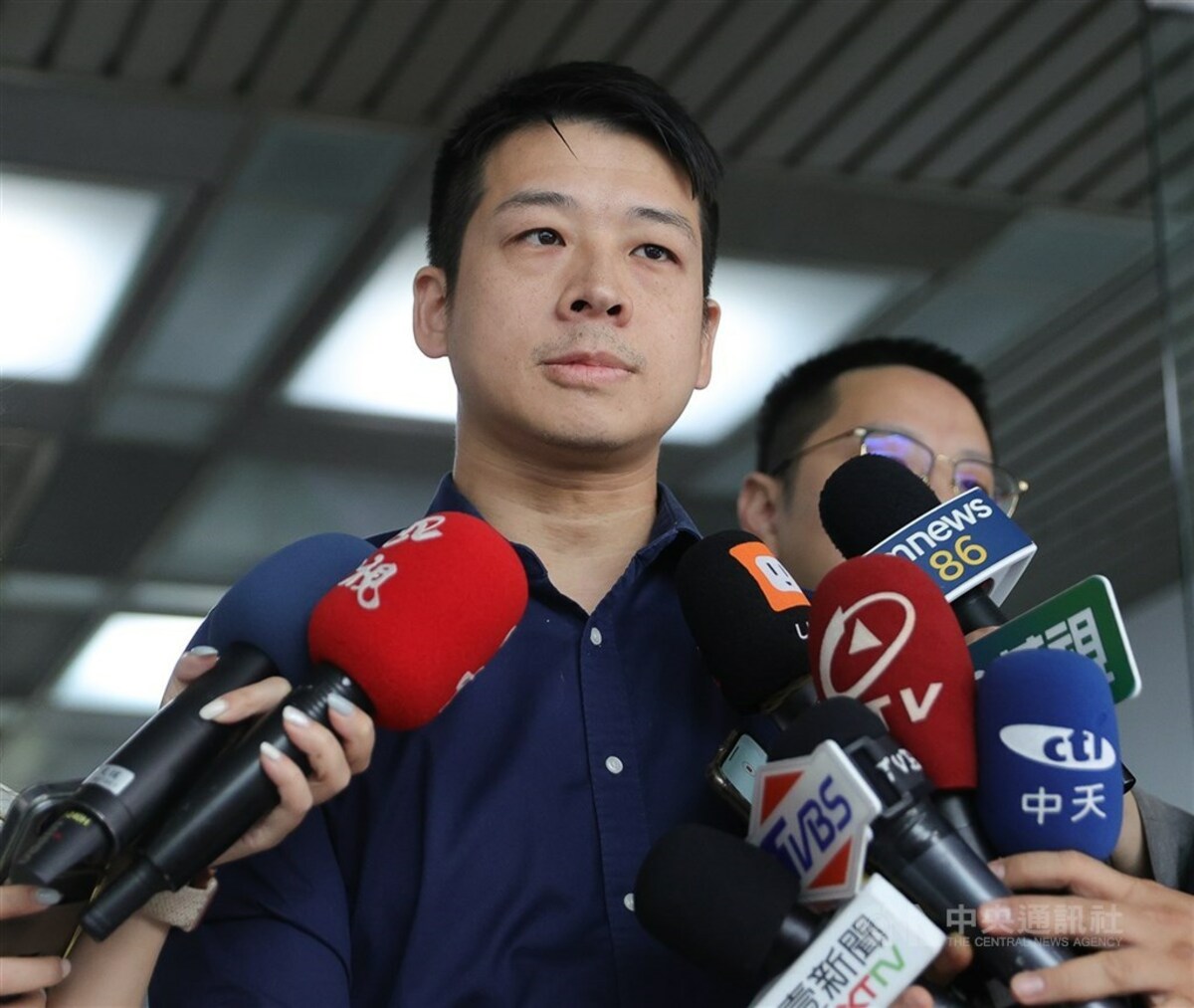 民眾黨副秘書長許甫。（中央社檔案照片）