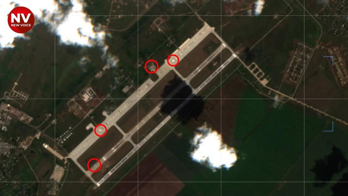 俄軍戰略轟炸機近期已重新部署至恩格斯空軍基地（Engels）。 圖：翻攝自 X