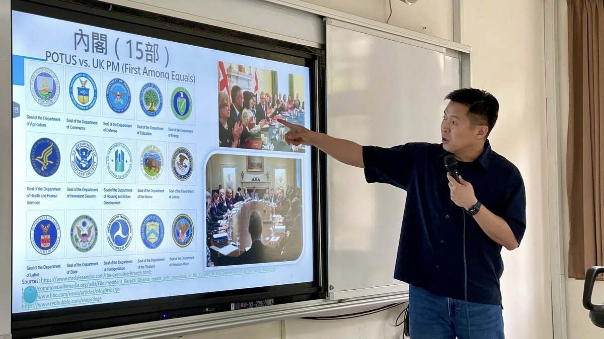 國民黨文化傳播委員會副主委何志勇。 圖：擷自何志勇臉書