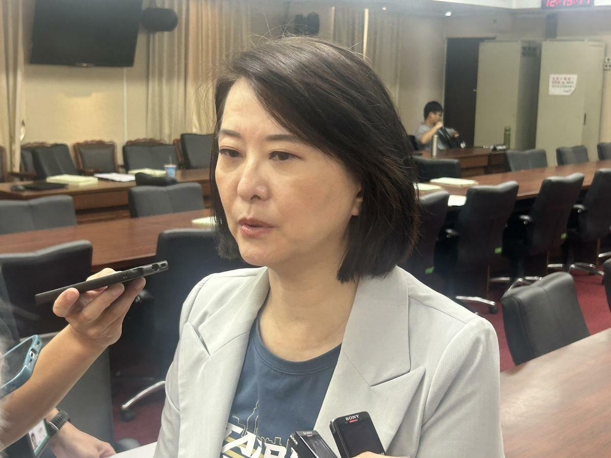 國民黨團書記長王鴻薇 圖：林朝億/攝