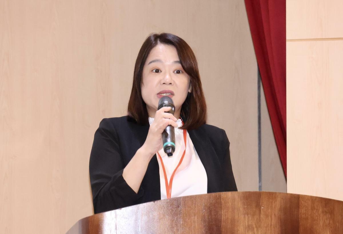 冠西電子財務長盧筱瑄。 圖：浩然科技/提供