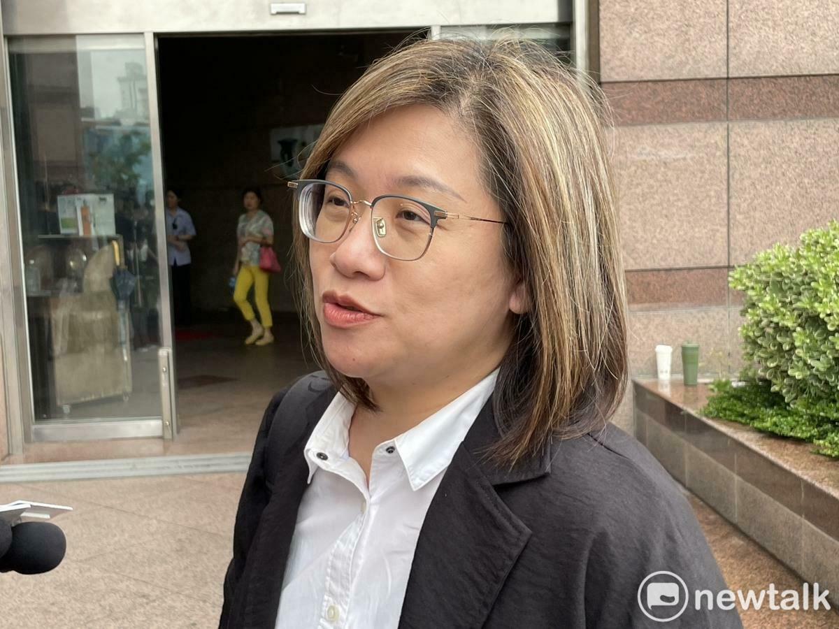 陳培瑜說，花蓮縣很多國民黨老黨員都說「真的已經受夠傅崐萁」。 圖：高逸帆／攝