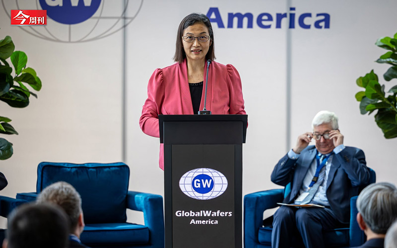 環球晶董事長徐秀蘭。 圖：取自GlobalWafers America臉書