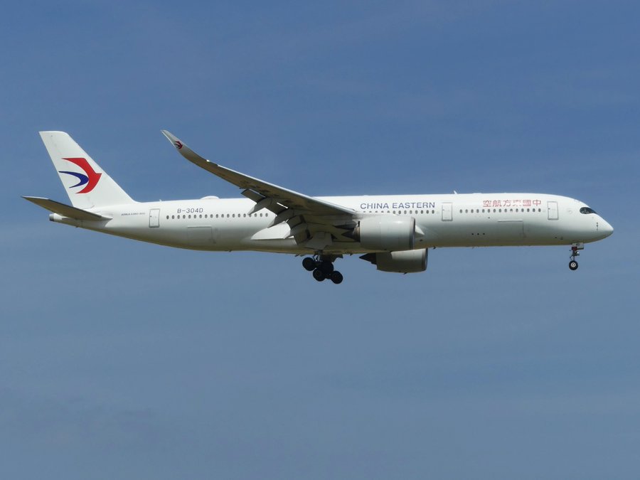 中國國際航空與順豐航空近日險些在俄羅斯上空相撞，圖為中國國際航空 A350-900 客機。(示意圖) 圖：翻攝自 X