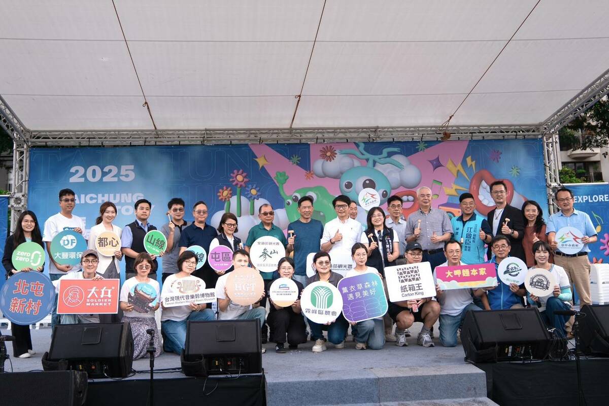 台中故事生活節在市民廣場盛大登場。 圖：主辦單位/提供