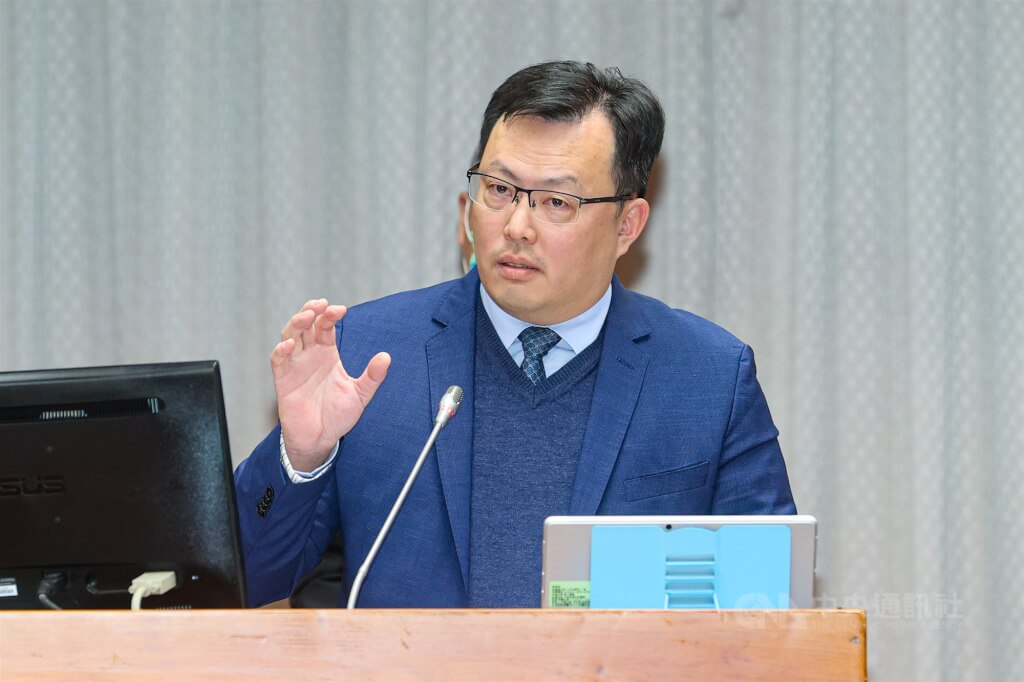 體育署長鄭世忠。（中央社檔案照片）