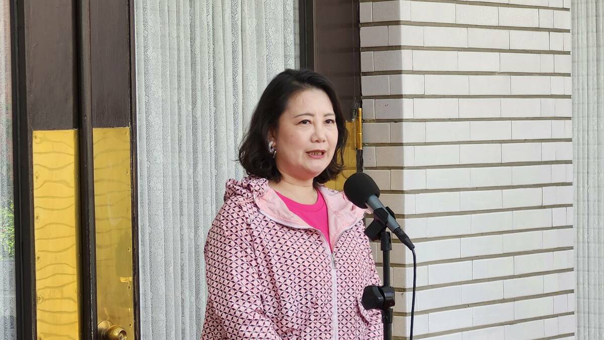 民進黨團幹事長吳思瑤認為，從密集造勢到蔣萬安人設翻轉，可見北市5藍委很可能在罷免行動摔下馬。 圖：蕭依岑/攝