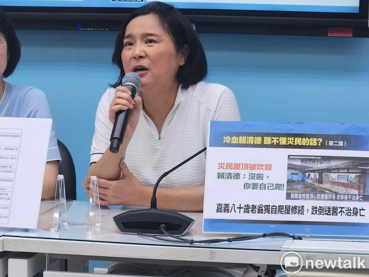 國民黨立委陳玉珍。 圖：黃建豪/攝
