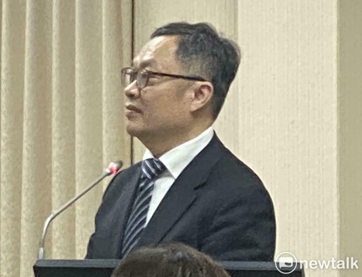 外交部政次陳明祺。 圖：林朝億/攝