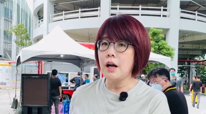 台泥企業團發言人葉毓君表示，董事長張安平立即中斷海外公務行程，緊急返台親抵現場坐鎮指揮。 圖：孫家銘翻攝