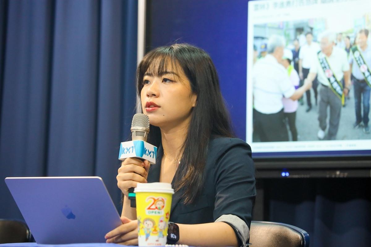 國民黨發言人楊智伃。 圖：國民黨文傳會/提供
