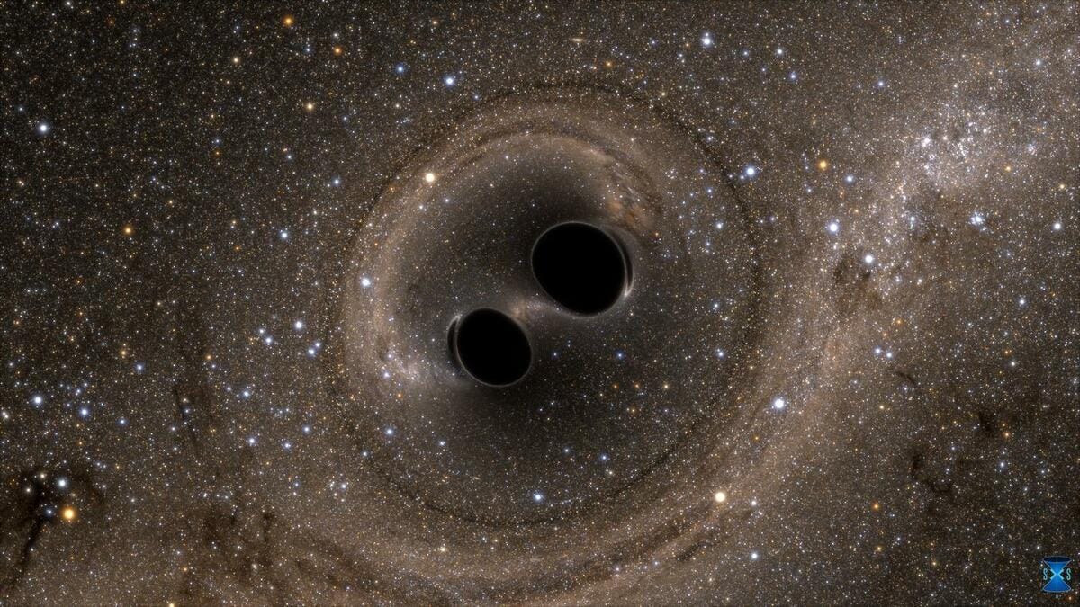 天文學家近期發現一場規模空前的宇宙事件：兩個質量皆超過一百個太陽的黑洞互相碰撞並合併，成為人類有史以來紀錄到最大質量的同類事件。該事件被命名為「GW231123」，由美國路易斯安那州與華盛頓州的雷射干涉重力波天文台（LIGO）所捕捉到。 圖:翻攝自X帳號@gordon758