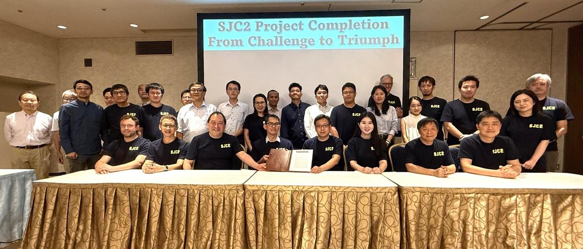 SJC2完工啟用典禮合照。 圖: 中華電/提供