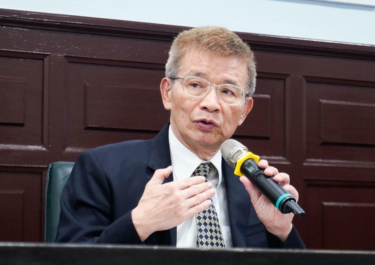 台師大校長吳正已。 圖：張良一 攝影
