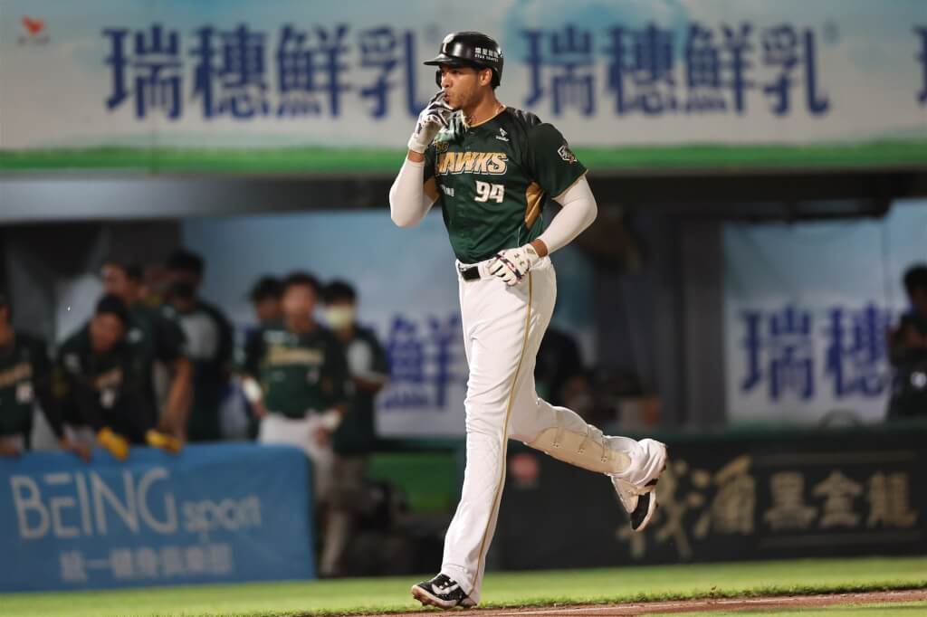台鋼雄鷹隊洋砲魔鷹。（台鋼雄鷹提供）