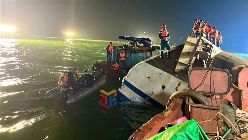 越南下龍灣發生翻船事故，死者攀至34人。 圖：翻攝Chuyện Mẹ Chồng Nàng Dâu臉書