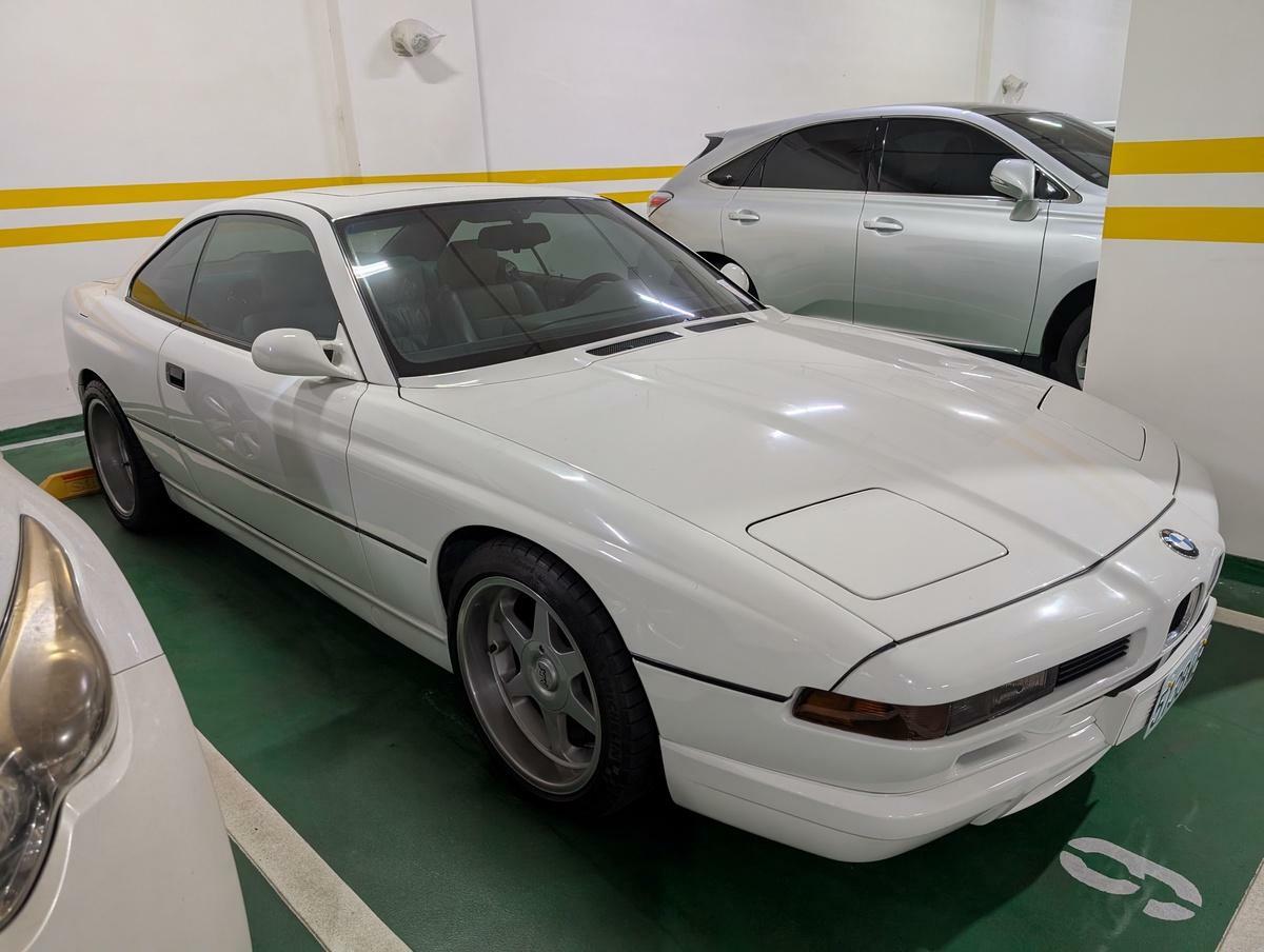 BMW 840Ci復古車型。 圖：士林分署提供