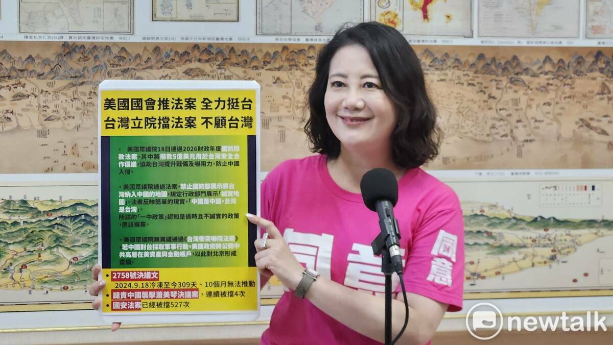 民進黨團幹事長吳思瑤今日點名韓國瑜、傅崐萁，聽到中國就落跑，到底怕什麼？ 圖：蕭依岑/攝