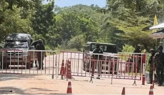 泰柬邊界發生軍事衝突。 圖 : 翻攝自新華網