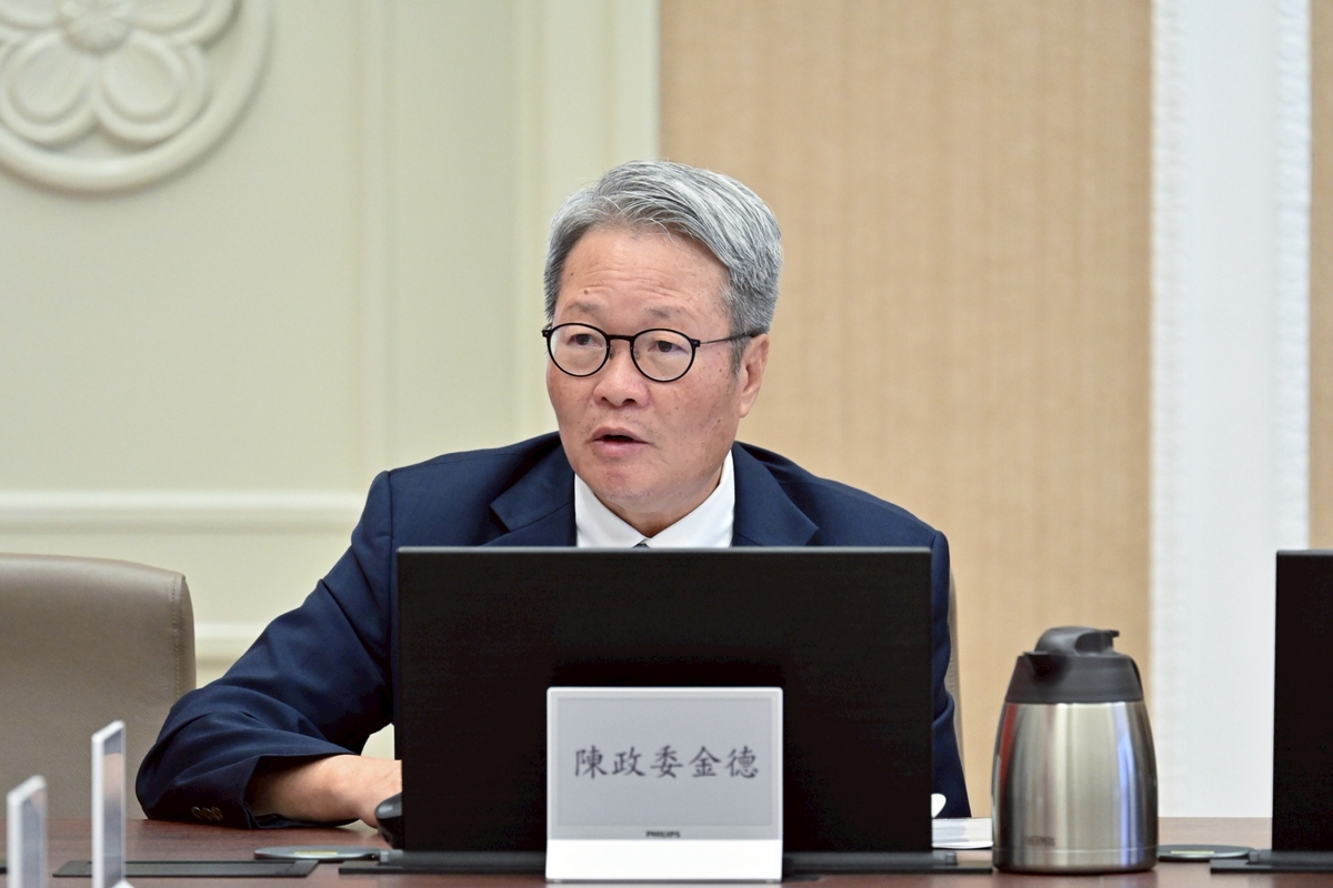 行政院政務委員暨工程會主委陳金德。 圖：行政院提供