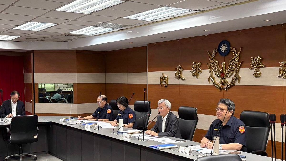 距離罷免投開票日僅剩2天，警政署長張榮興召開專案會議。 圖：警政署提供