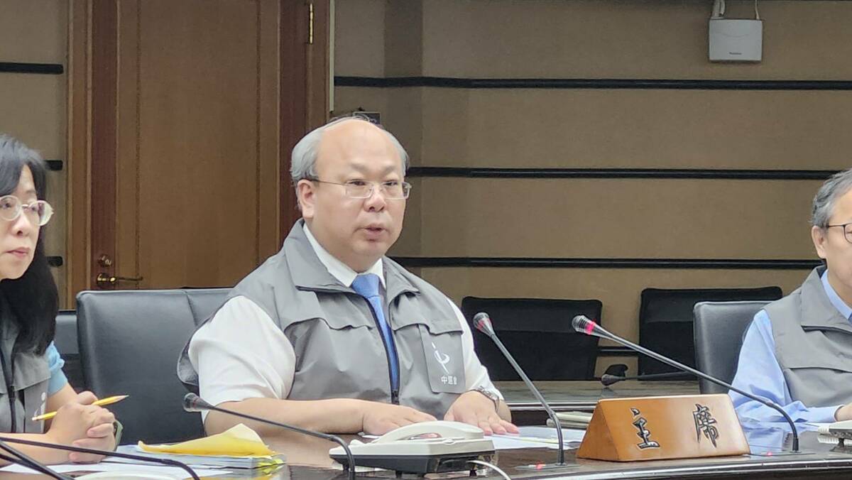 中選會副主委陳朝建。 圖：蕭依岑/攝