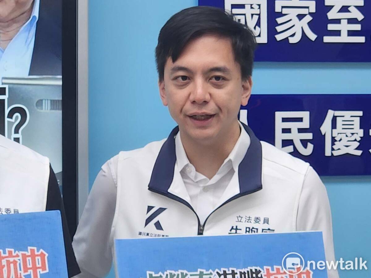 桃園第一選區立委牛煦庭。 圖：黃建豪/攝（資料照）