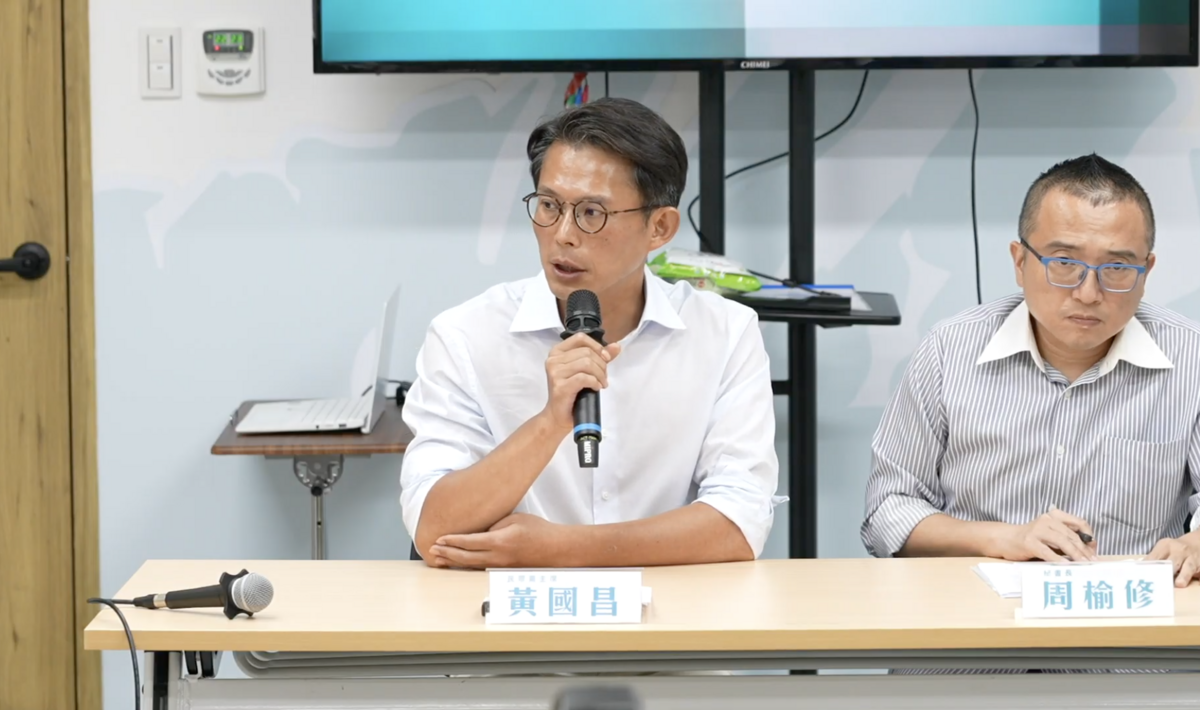 民眾黨主席黃國昌。 圖：民眾黨 / 提供