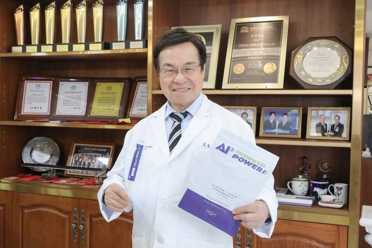 王文欽長期關注預防醫學、基因健康與個人化營養管理。 圖：威力先進科技/提供