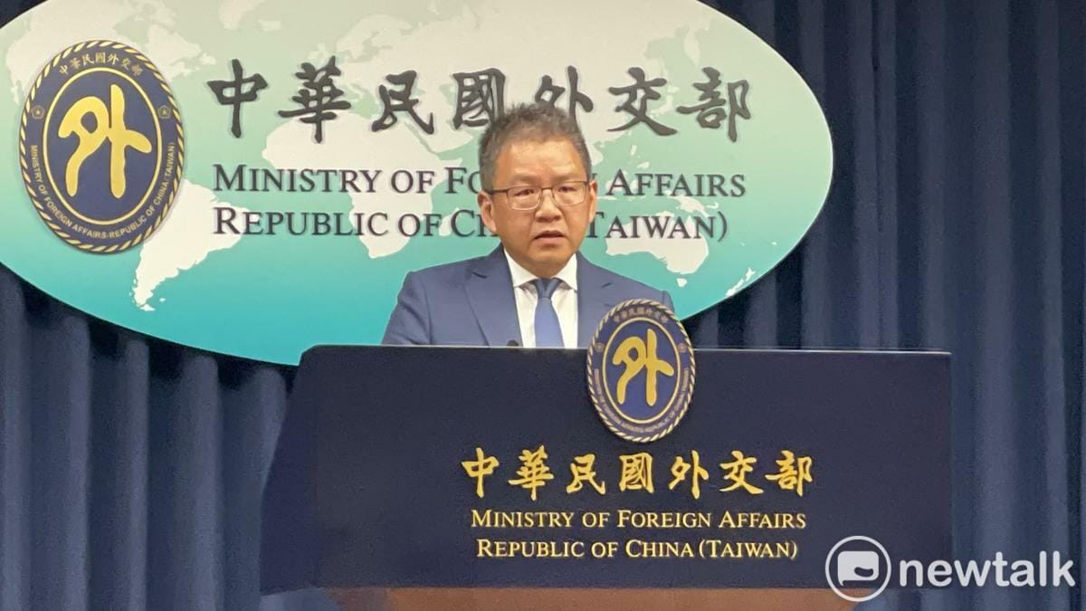 外交部亞西及非洲司司長顏嘉良。 圖：高逸帆／攝