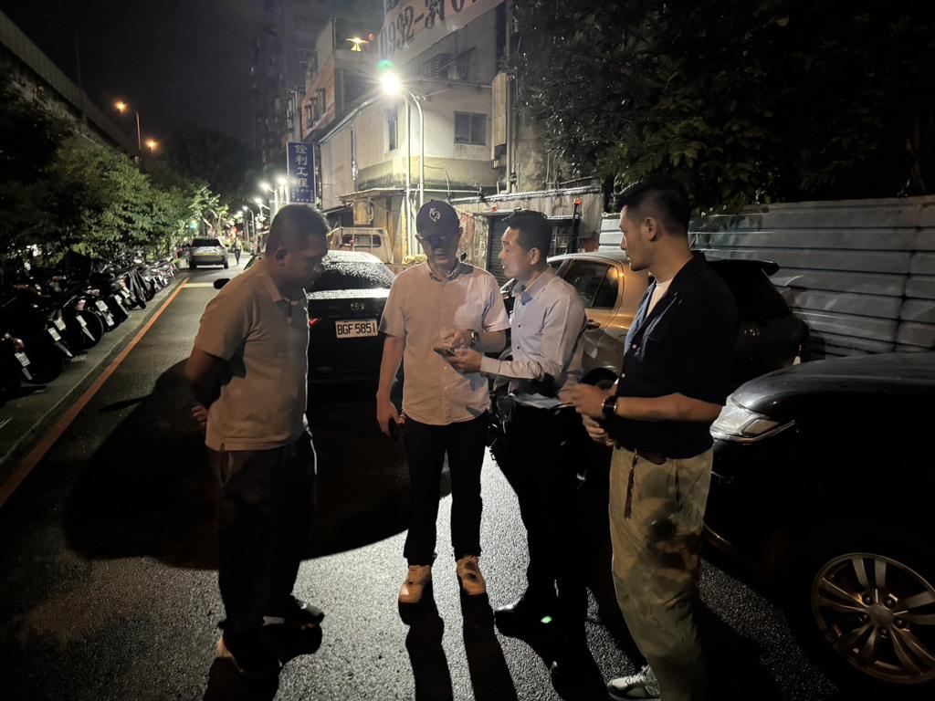 新莊分局立即組成專案小組積極追查中。 圖：民眾提供