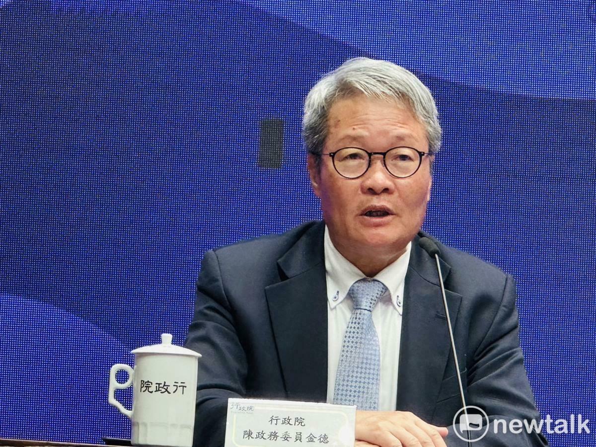 「雲嘉南災後復原前進指揮所」由行政院陳金德政委擔任指揮官。 圖：謝莉慧/攝