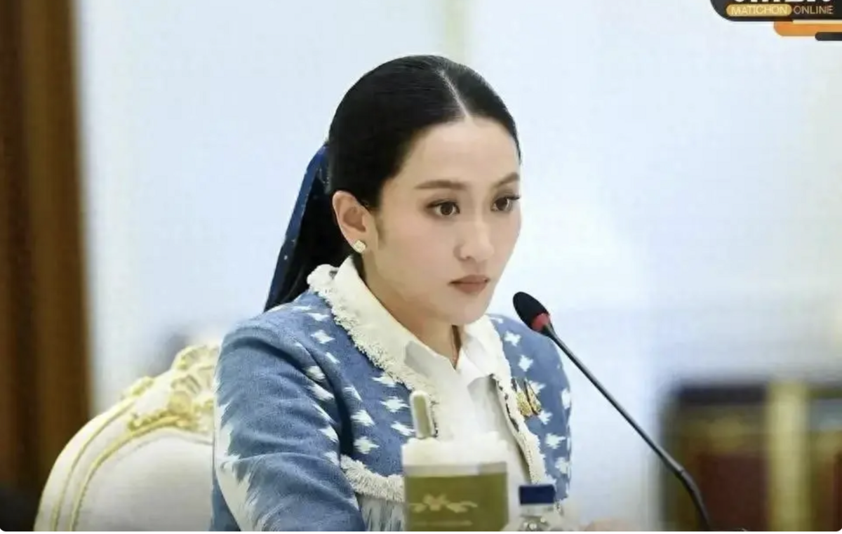 泰國現任總理貝東丹因捲入「錄音門」爭議， 1 日遭泰國憲法法院暫停職務，目前正進入申辯期。 圖：翻攝自 海風看世界