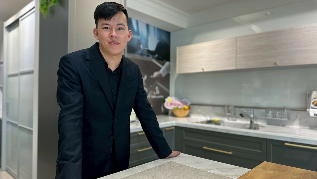 高雄堡立名廚-TOCLAS專案部副理王則凱指出，除了衛浴和廚具之外，更多的日本商品進口，也反映了日本旅遊帶來的效果。 圖：高雄堡立名廚-TOCLAS/提供