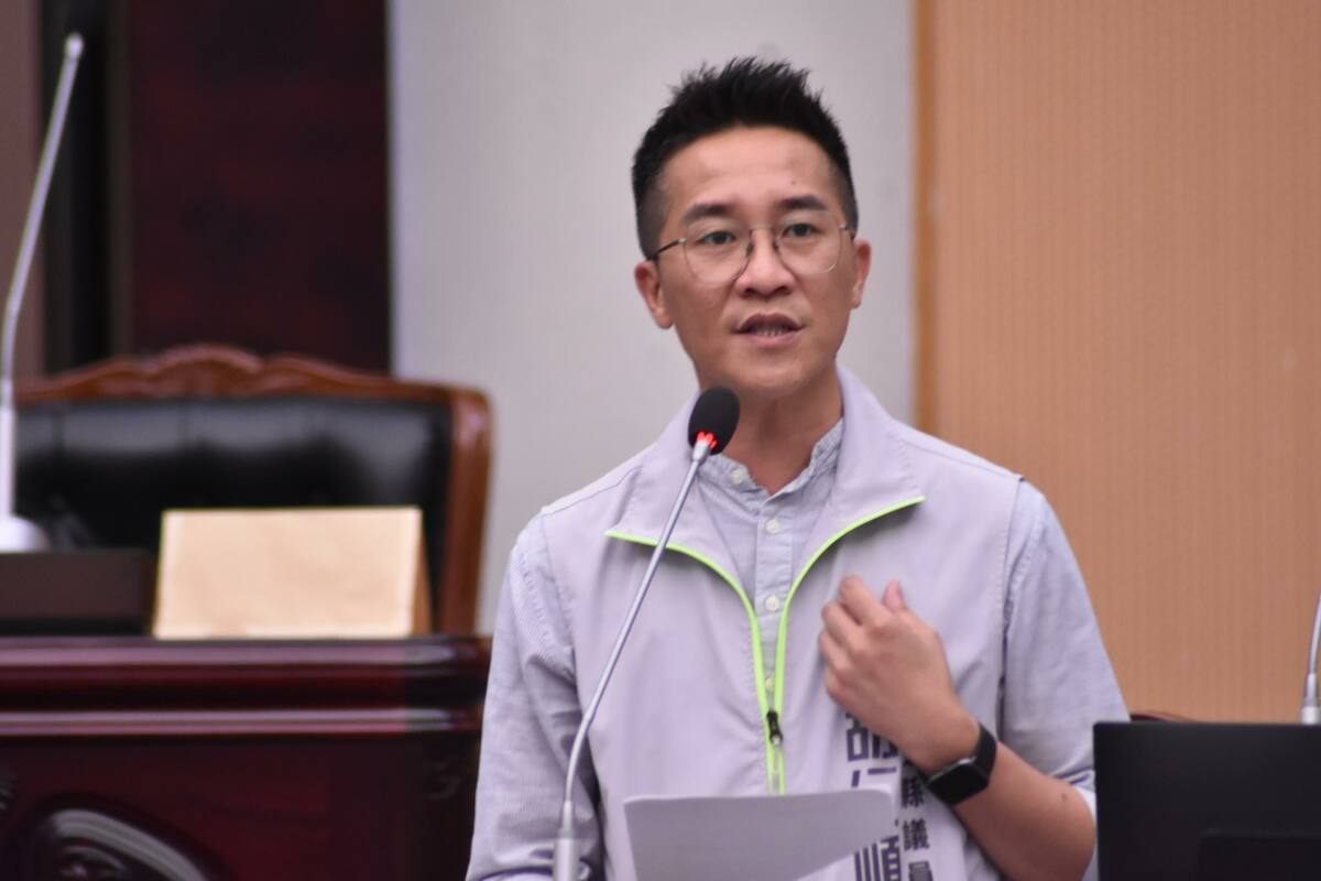 民進黨花蓮縣議員胡仁順。 圖：取自胡仁順臉書（資料照）