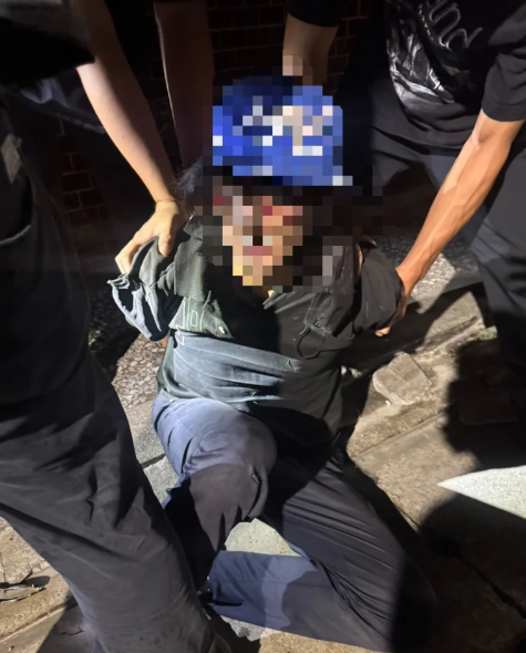 警方已鎖定29歲陳姓男子涉有重嫌，於7月31日深夜突襲將其逮捕。 圖：民眾提供