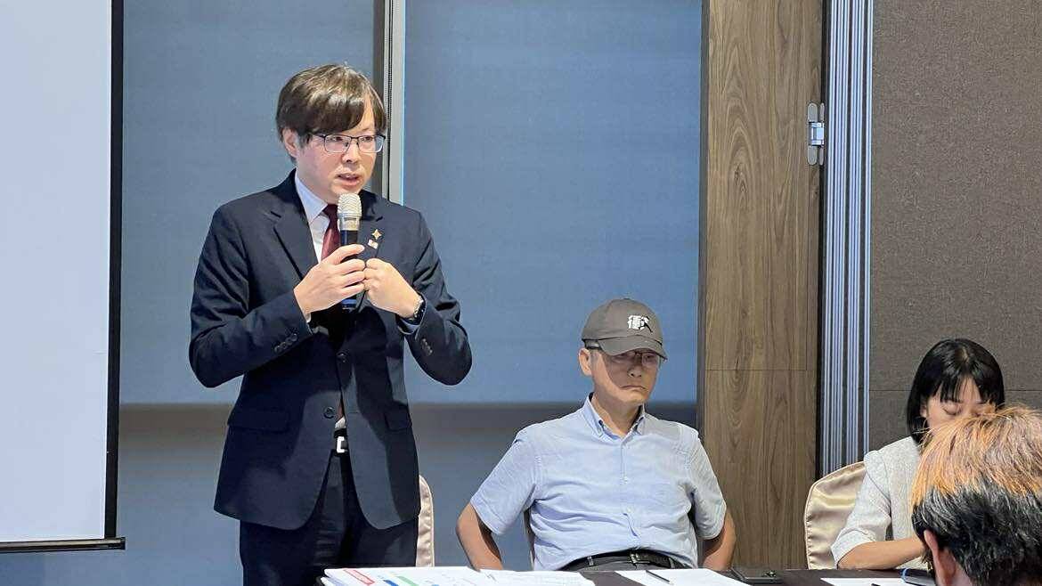 王興煥強調小黨的重要性，也是台灣需要的力量。 圖：台灣基進黨提供