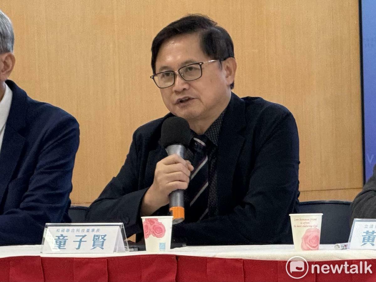 和碩董事長童子賢。 圖：周煊惠 / 攝